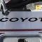 American Car Craft 2015-2017 Mustang GT - Radiator Cover Vanity Plate with Etched logo & Coyote Lettering, Brushed, Choose Color 273061