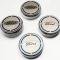American Car Craft 2015-2017 Mustang - Ford Oval Engine Fluid Cap Cover Set 4Pc (Polished Stainless) 173007