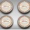 American Car Craft 2015-2017 Mustang - Ford Oval Engine Fluid Cap Cover Set 4Pc (Polished Stainless) 173007