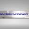American Car Craft 2015-2017 Mustang GT - Radiator Cover Vanity Plate 'SUPERCHARGED', Stainless Steel, Choose Color 273069