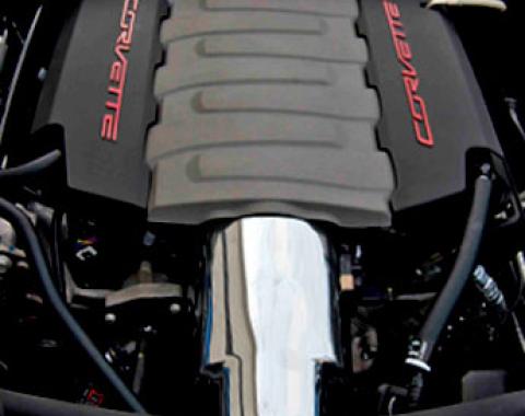 American Car Craft 2014-2019 C7/Z51/Grand Sport Corvette - ABS Throttle Body Cover, Triple Plated Chrome 053043