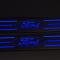 American Car Craft 2010-2014 Ford Raptor/F150 - Door Sills Illuminated FORD Oval Style 2Pc, Polished Stainless, Choose LED Color 771038