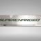 American Car Craft 2015-2017 Mustang GT - Radiator Cover Vanity Plate 'SUPERCHARGED', Stainless Steel, Choose Color 273069
