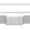 American Car Craft 2013-2014 Mustang - Slotted Tag-Back Plate, Polished Stainless Steel 272023