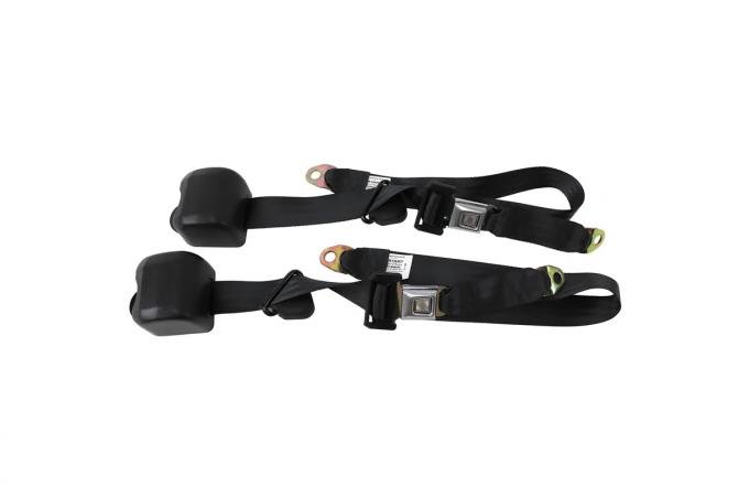Seatbelt Solutions 1990-1993 Ford Mustang Coupe Front Seat Belt Set