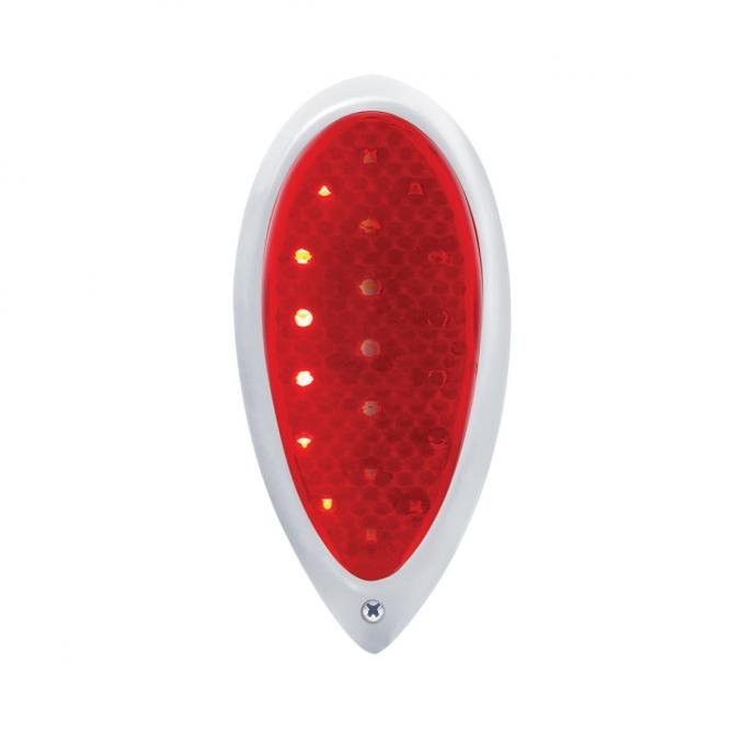 United Pacific 19 Red LED Sequential Tail Light Assembly for 1938-39 Ford Passenger Car 110796
