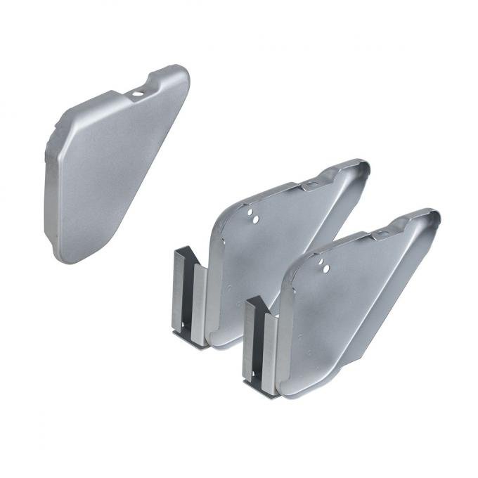 United Pacific Front Wheel Tub to Radiator Core Support & Brace Set For 1966-77 Ford Bronco (3/Set) 110368