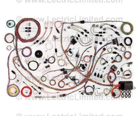Lectric Limited 1971-1973 Ford Mustang Classic Update Series Wiring Harness System 510662