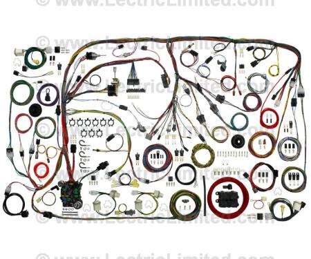 Lectric Limited 1980-1986 Ford Bronco Classic Update Series Wiring Harness System 510724