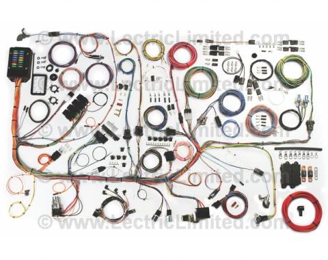 Lectric Limited 1967-1968 Ford Mustang Classic Update Series Wiring Harness System 510055