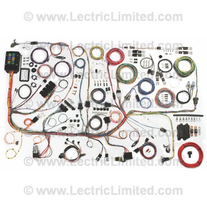 Lectric Limited 1967-1968 Ford Mustang Classic Update Series Wiring Harness System 510055