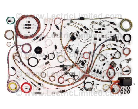 Lectric Limited 1971-1973 Ford Mustang Classic Update Series Wiring Harness System 510662