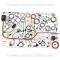 Lectric Limited 1967-1968 Ford Mustang Classic Update Series Wiring Harness System 510055