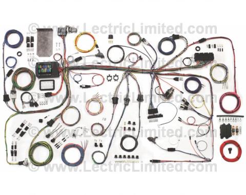 Lectric Limited 1964-1966 Ford Mustang Classic Update Series Wiring Harness System 510125