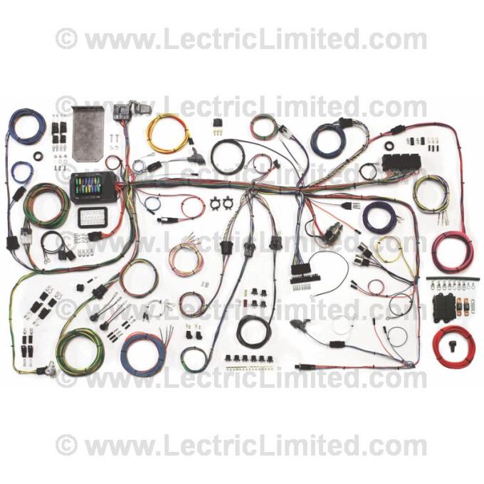 Lectric Limited 1964-1966 Ford Mustang Classic Update Series Wiring Harness System 510125