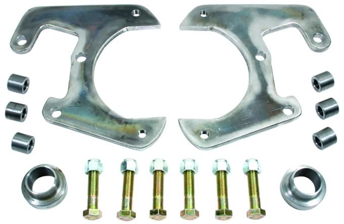 Classic Performance Disc Brake Bracket Kit - 5 Lug, 5x5.5 Bolt Pattern Drum Spindle CP730DBK
