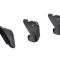 AMD Radiator Support to Inner Fender Bracket Kit, 3 pcs, 66-77 Bronco X349-4666-S