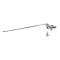 AMD Sunvisor Bracket, Chrome, LH or RH, 56-60 F100 F250 F350 Pickup Truck X646-4556-CS