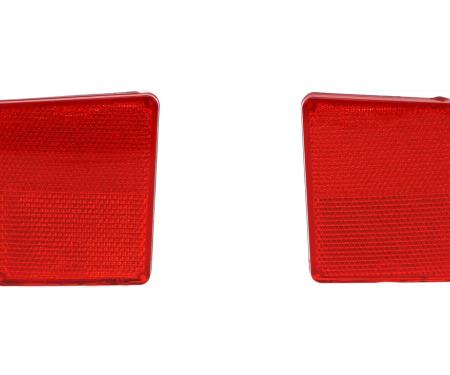 AMD Rear Side Markers, Red, Pair, 68 Fairlane Torino (Except Fastback or Wagon) E-C8OZ1338065