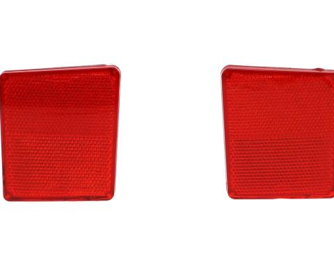 AMD Rear Side Markers, Red, Pair, 68 Fairlane Torino (Except Fastback or Wagon) E-C8OZ1338065