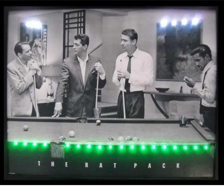 Neonetics Led Posters, Rat Pack Led Poster