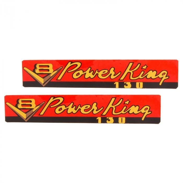 Dennis Carpenter Decal Valve Cover Power King 130 1954 Ford Truck