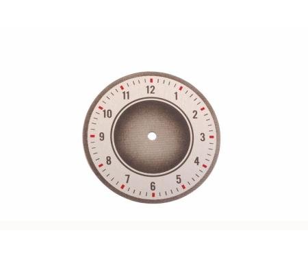 Dennis Carpenter Clock Face - 1935-36 Ford Car   48-15034-G