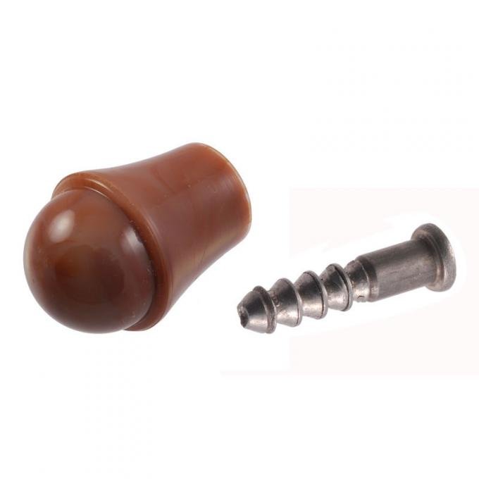 Dennis Carpenter Window Crank Handle Knob - Red Brown - 1936 Ford Car 68-7023345-C