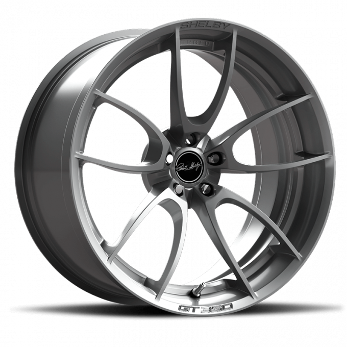 CARROLL SHELBY WHEELS 2015-2020 Ford Mustang Shelby CS21 19x10.5, Brushed Clear CS21-905430-R