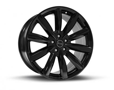 CARROLL SHELBY WHEELS SHELBY CS80 20x9.5 BLACK +37MM Wheel CS80-295537-B