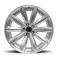 CARROLL SHELBY WHEELS SHELBY CS80 20x9.5 Silver +37MM Wheel CS80-295537-CP