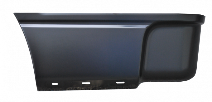 Redline Restomotive® Fd. F-150 (New Style) 04-08 Bedside Rear Lower Panel - LH (w/o Moulding Holes) (1.2mm) LG-TP-1026/LH