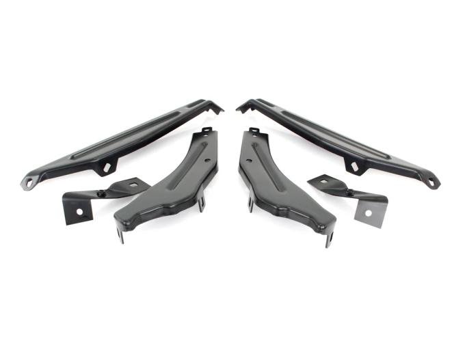 AMD Front Bumper Bracket Set, Inner & Outer (6pcs), 68-69 Fairlane Torino Ranchero 105-8468-S