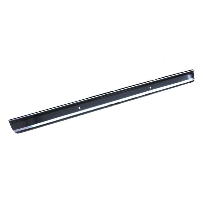 Dennis Carpenter Bumper - with Bumper Guard Holes - Front or Rear - Black EDP - 1966-77 Ford Bronco C6TZ-17757-F