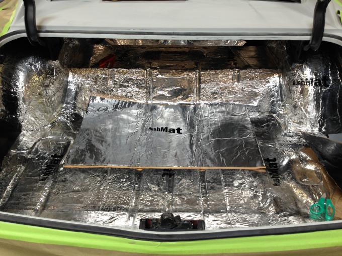 HushMat Cadillac XLR 2004-2008   Trunk Sound and Thermal Insulation Kit 617824