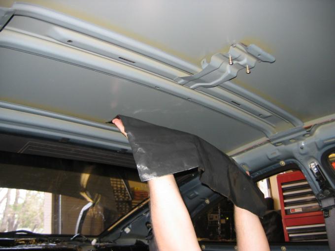 HushMat Chevrolet El Camino 1968-1972   Roof Thermal Insulation and Deadener 623685