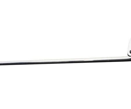 AMD Sun Visor Bracket, Chrome, 48-52 Ford F1; F2 646-4548-C