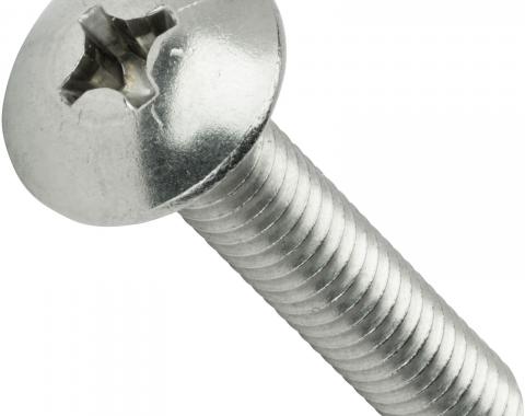 10-32 x 3/4" Phillips Truss Head Machine Screw Stainless Steel