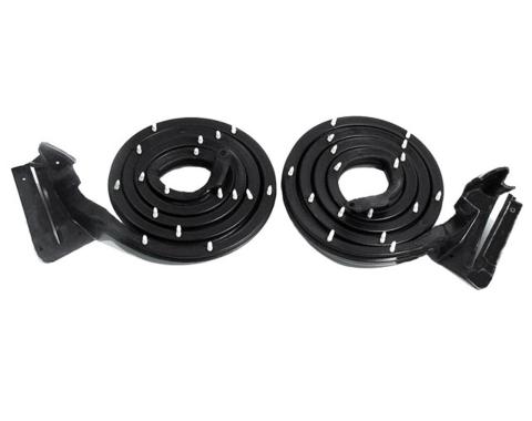 Metro Moulded Parts 1970-1971 Ford Torino Molded Door Seals. for 2-Door Hardtop LM 14-T