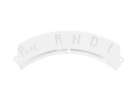 Trim Parts 1961-62 Chevrolet Full Size Car "Powerglide" Transmission Indicator Lens, Each 2098