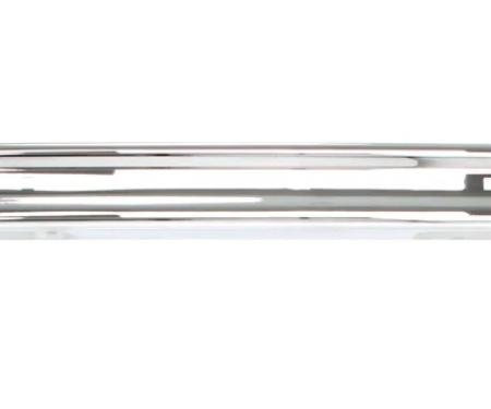 AMD Rear Bumper, Beveled, Chrome, 48-52 Ford F1 F2 Flareside Bed; 53-72 F100 F250 Flareside Bed 990-4551-1