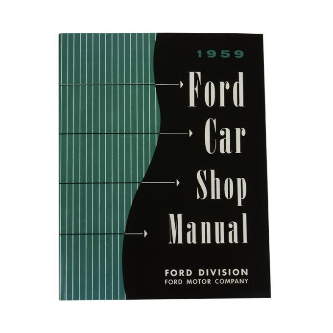 Dennis Carpenter Shop Manual - 1959 Ford Car CA-5900