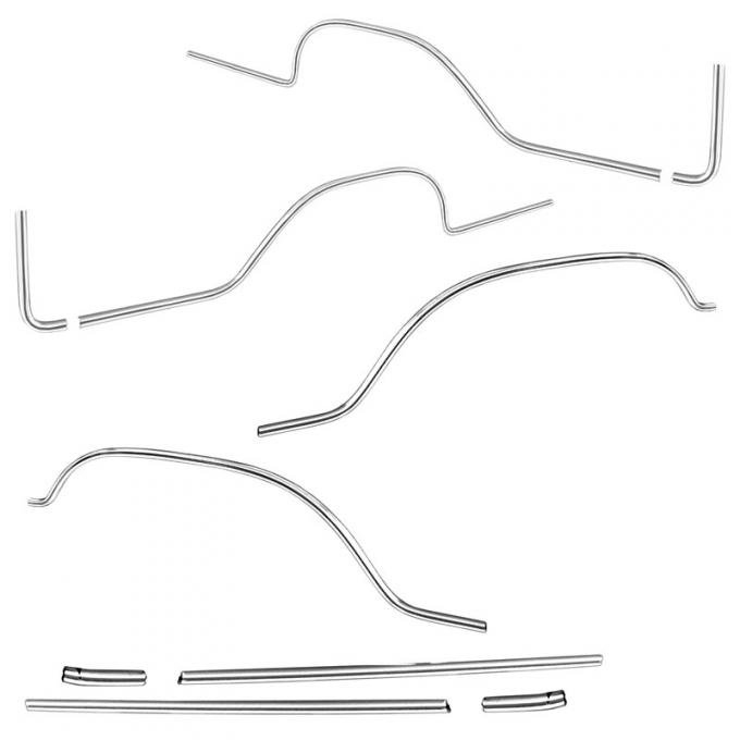 Dennis Carpenter Body Side Molding Kit - 8ft Bed - 1977-79 Ford Truck     D7TZ-9921048-AA