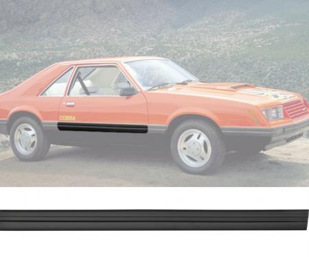 Daniel Carpenter 1979-1984 Ford Mustang Door Body Trim Moulding Molding Black RH Passengers Side D9ZZ-6120938