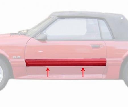Daniel Carpenter 1987-1993 Mustang GT Door Body Side Trim Molding Moulding - LH Driver's Side E7ZZ-6120939-GT
