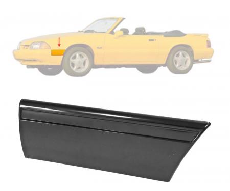 Daniel Carpenter 1987-1990 Mustang Unpainted Front Fender Body Molding Moulding Left LH Side E7ZZ-16069