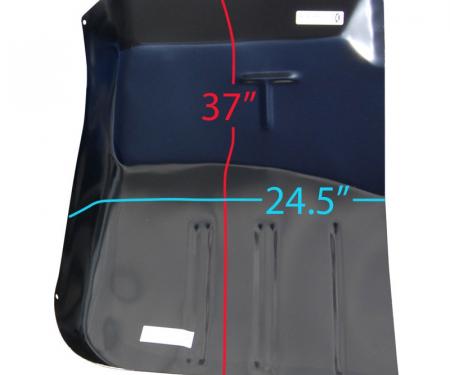 Dennis Carpenter Front Floor Pan - RH - 1965-79 Ford Truck, 1978-79 Ford Bronco C7TZ-1011135-R