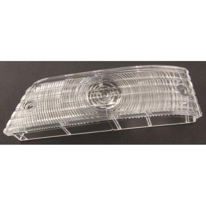 Dennis Carpenter Parklight Lens - Left - 1958 Ford Car   B8A-13209-A