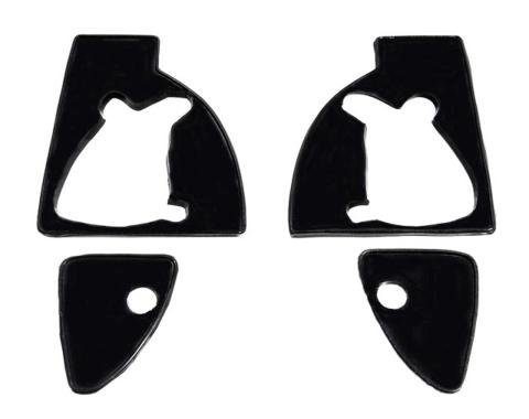 Metro Moulded Parts 1955-1956 Mercury Montclair Door Handle Beaded Mounting Pad Set MP 1007-J