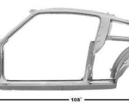 Ford Mustang - QuarterPanel And Door Frame Assembly, Fastback, Left, 1967-1968